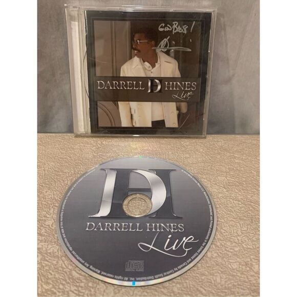 Gospel Blues AUTOGRAPHED CD- Darrell Hines Live: Good Condition FAST SHIPPING - Picture 1 of 4